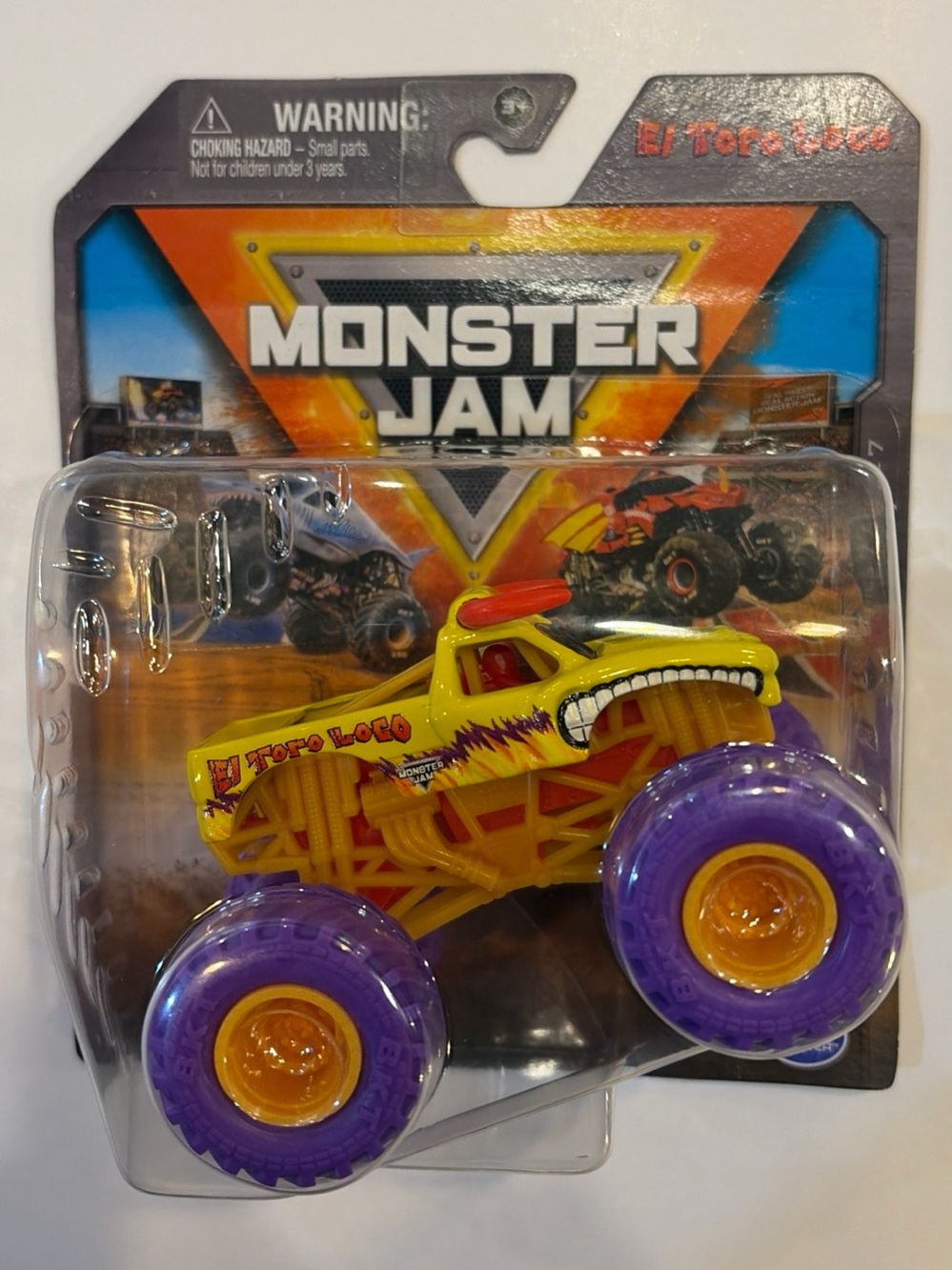 Monster Jam El Toro Loco True Metal 1:64 Series 7 Spin Master 2024